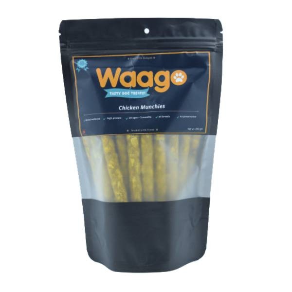 Waago Nutritional Dog Chew Chicken Munchies 250 gm