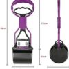 PSK Pet Poop Scoop with Portable Handle for Dog and Cat, 11 Inch Length