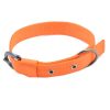 Waago Polyester Collar with Nickle Fitting 1 inch, 50 cm length, Orange