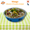 Waago Home Made Fresh Food For Dog With Chicken and Pumpkin Delight-Brown Rice (Mini), 100gm
