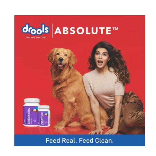 Drools Absolute Digestion Tablet Dog Supplement,50 Pieces