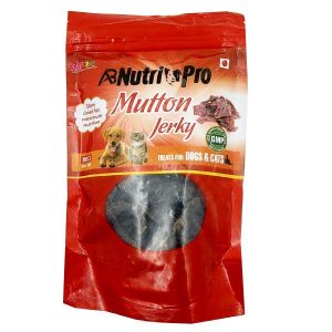 AB Nutri Pro Mutton Jerky Treat For Dogs and Cats, 80gm