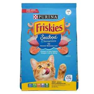 Purina Friskies Adult Cat Food Seafood Sensation, 6.5 Kg