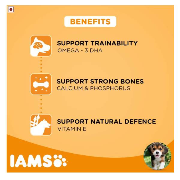 IAMS Proactive Health for Smart Puppy Small and Medium Breed,1.5kg