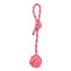 Trixie Playing Rope with Wooven-in Ball – 7/37cm