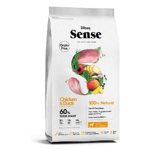 Dibaq Sense Chicken and Duck For Adult Dog (All Breeds) 2Kg