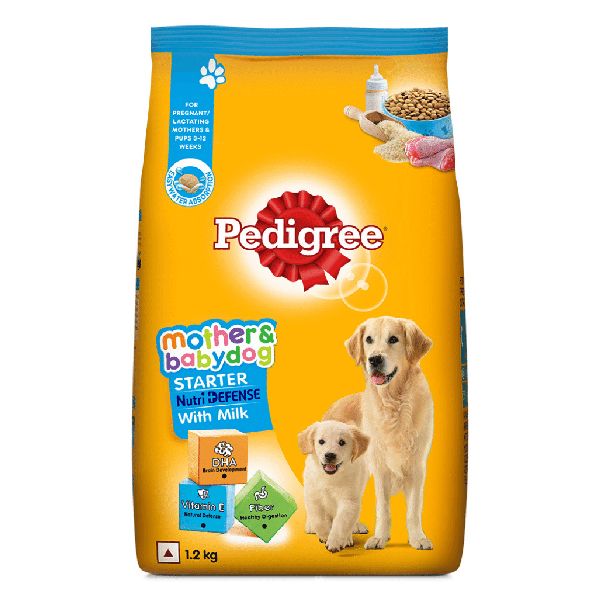Pedigree Starter Nutri Defense With Milk for Mother & Baby Dog (3-12 Weeks) 1.2 kg