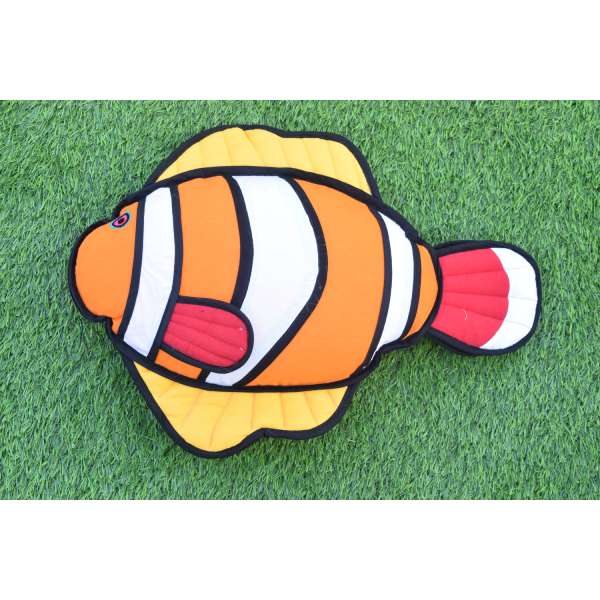 Waago Big Clown Fish Toy For Dog, (Size 20.5 / 14.5 inches)