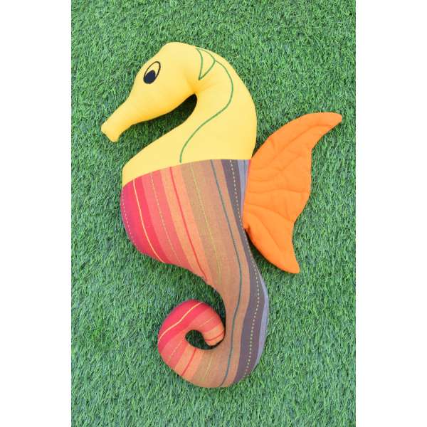 Waago Sea Horse Big Fish Toy For Dog (Size 19 / 7 inches)