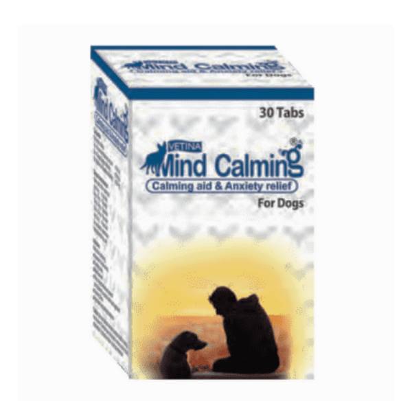 Vetina Mind Calming Tablet For Dogs, 30 Tablets