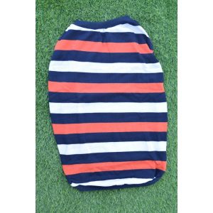 Waago Red Stripe Winter T-Shirt For Small Dog-Size-14