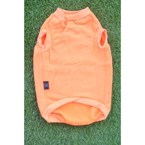 Waago Thug Winter Bright Orange T-Shirt For Dog-Size-20