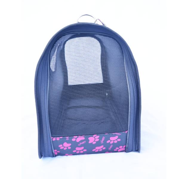 Waago Pet Carrier Pink Print Bag For Pets-Size-Large