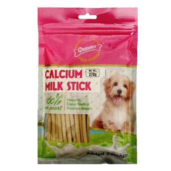 Gnawlers Calcium Milk Stick, 270 gm