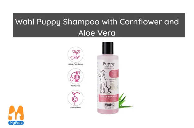 Wahl Puppy Shampoo with Cornflower and Aloe Vera
