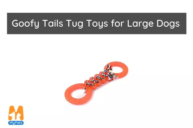 Goofy Tails Tug Toys for Large Dogs