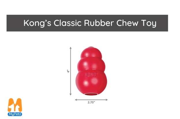 Kong Classic Rubber Chew Toy German Shepherds 