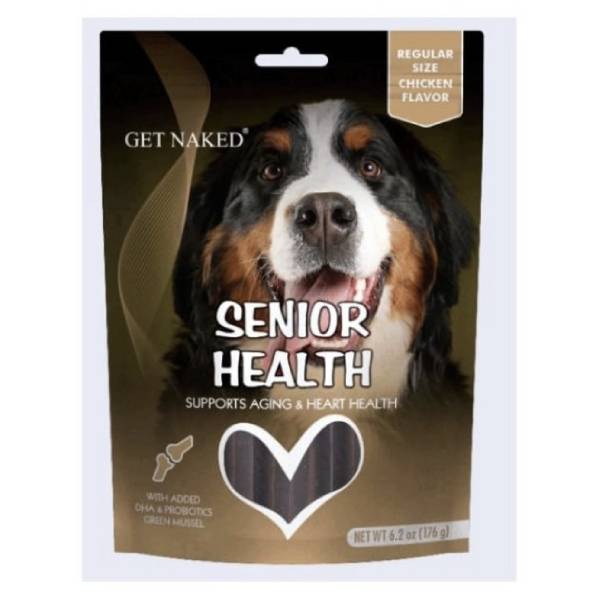 GET NAKED Senior Health Treat For Aging and Heart Support, 176 gm
