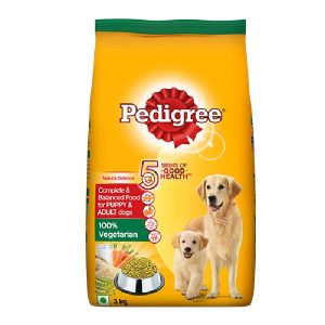 Pedigree Puppy And Adult 100% Vegetarian Dog Food, 2.8 Kg