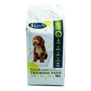 SmartyPet Super Absorbant Training Pads For All Sizes (45 x 90 cm), 20 Pads