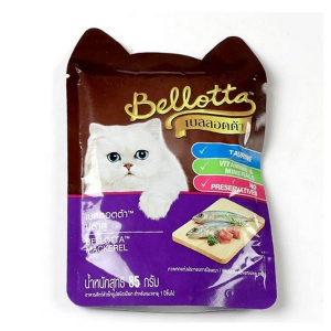 Bellotta Mackeral Gravy Food for Adult Cat, 85 gm