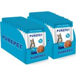 Purepet Real Chicken and Chicken Liver Wet Cat Food