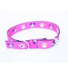 Waago Printed Body Belt,Collar and Leash Set For Medium and Large Dogs, 1.25 Inch, Pink