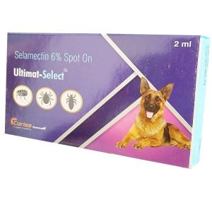 Selamectin Spot On – Ultimat Select For Dogs and Cats , 2ml (120mg), For Dogs Upto 40 kg
