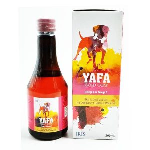 YAFA GOLD COAT, Skin and Coat Vitalizer For Dogs, 200 ml