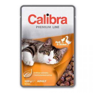 Calibra Duck and Chicken Gravy For Adult Cat, 100gm