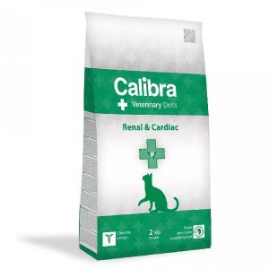 Calibra Veterinary Diet Renal and Cardiac For Cat, 2 kg