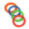 Waago Spike Chew Ring For Medium and Large Dogs Multicolor , 7 inch