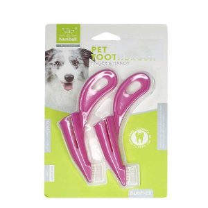Nunbell Finger Curve Toothbrush For Dogs