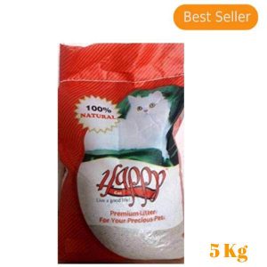 Happy Cat 100% Natural Bentonite Cat Litter, 5 kg