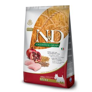 Farmina N&D Ancestral Grain Chicken & Pomegranate Dry Dog Food For Adult Mini, 800 Gm