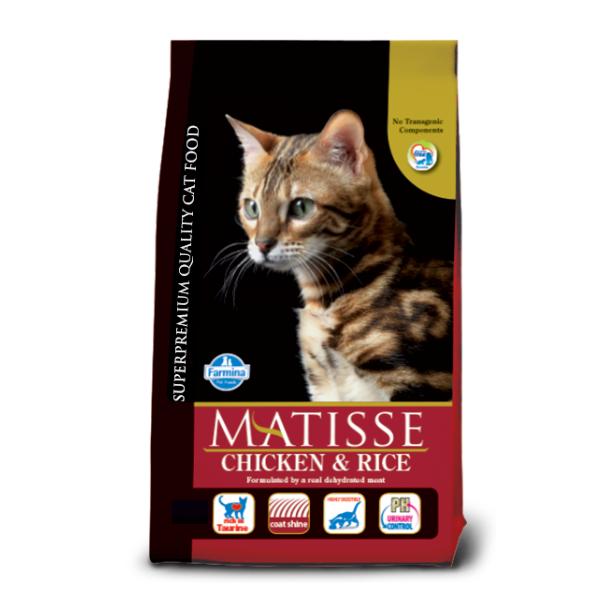 Farmina Matisse Chicken & Rice Dry Food For Adult Cat, 1.5 Kg