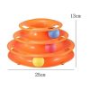 Pet Paw Circular Turntable 3 Level Fun Toy For Cats