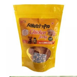 AB Nutri Pro Chicken and Liver Jerky Treat For Dogs and Cats, 80gm