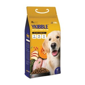 Wiggles Ykibble Dry Food for Adult And Senior Dogs with Chicken And Vegetables, 2.8 Kg