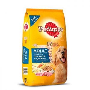 Pedigree Adult Dry Dog Food Chicken and Vegetables, 2.8 Kg