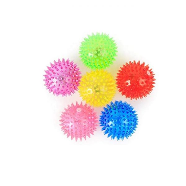 Bon Chien Squeaky Spike ball for small dog