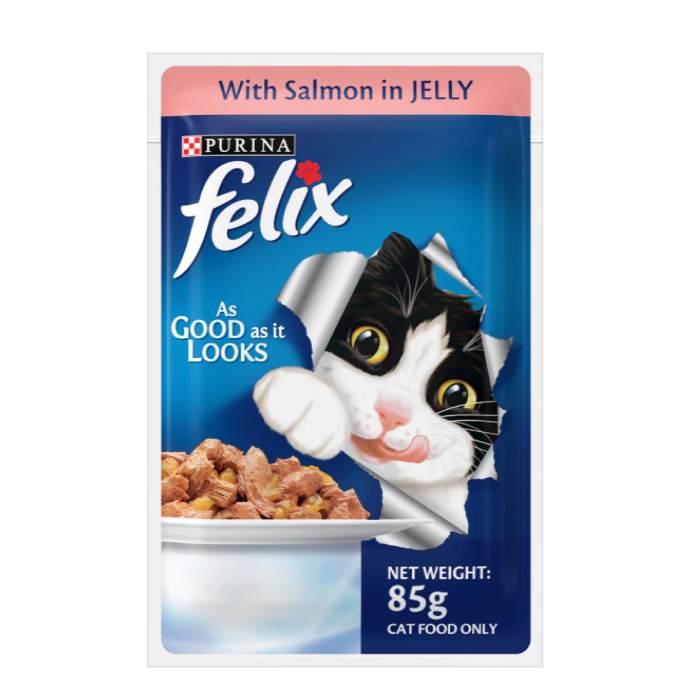 Purina Felix  Salmon Gravy in Jelly For Adult Cat, 85gm