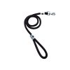 Waago Black Padded Nylon Harness With Black Rope for Dog – Medium (25-32 Inch)