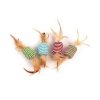 Waago Jute Feather Toy For Cats,( 5.5X4.5cm)