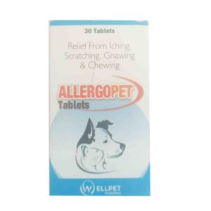 Allergopet Relief , itching, scratching, Gnawing & Chewing, 30 Tabs