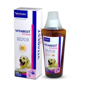 Virbac Vitabest Vitamin Supplement for Cats and Dogs, 250 ml