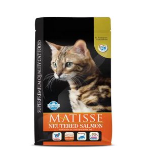 Farmina Matisse Neutered Salmon Dry Food For Adult Cat, 1.5 kg