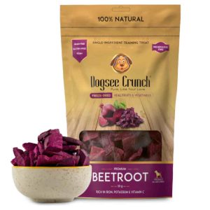 Dogsee Crunch Beetroot: Freeze-Dried Beet Dog Treats