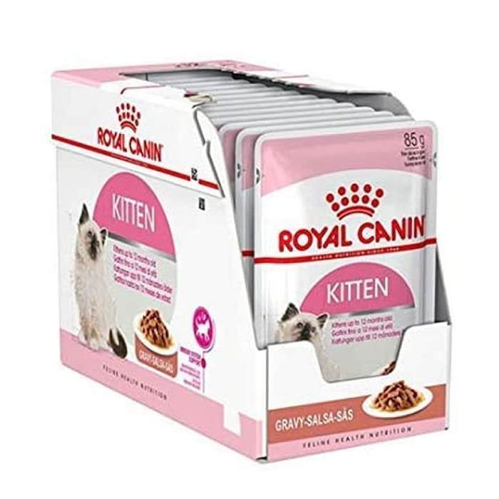 Royal Canin Kitten Gravy Salsa Wet Food, 85gm (Buy 5 Get 1 Free)