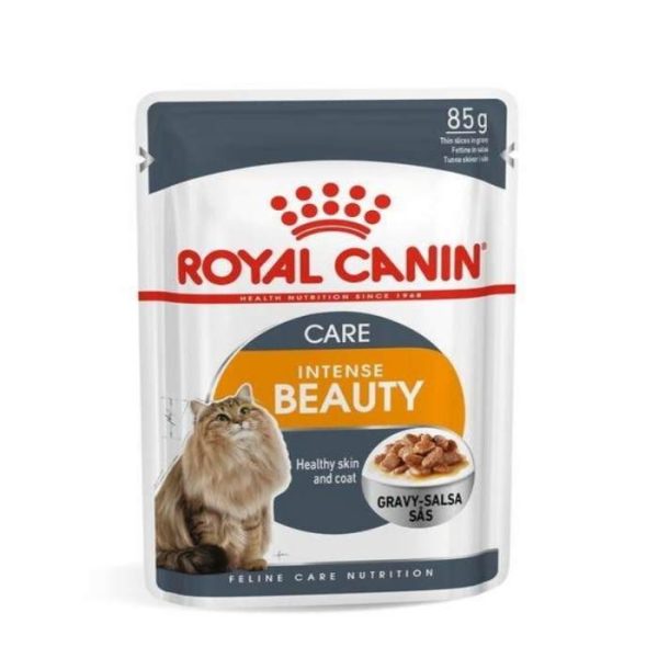 Royal Canin Care Intense Beauty Wet Cat Food, 85gm (Pack of 6)